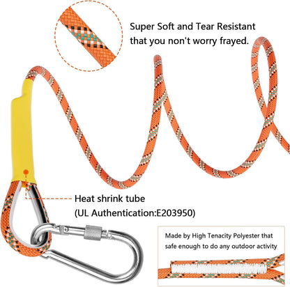 Outdoor Climbing Rope 10M(32Ft) 20M(64Ft) 30M(96Ft) 50M(160Ft) 70M(230Ft) 152M(5