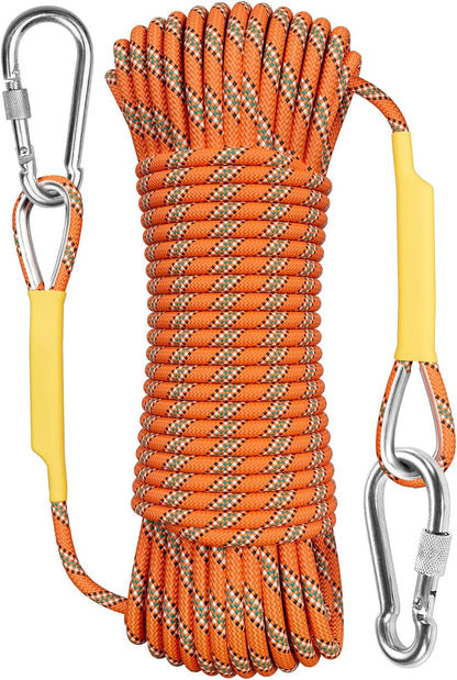 Outdoor Climbing Rope 10M(32Ft) 20M(64Ft) 30M(96Ft) 50M(160Ft) 70M(230Ft) 152M(5